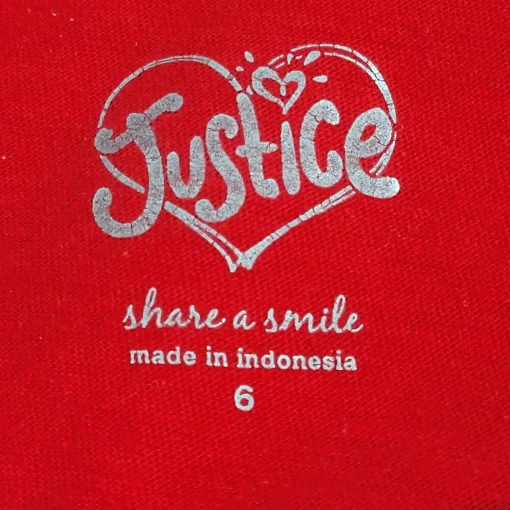 Justice Girl's Tank Top Size‎ 6